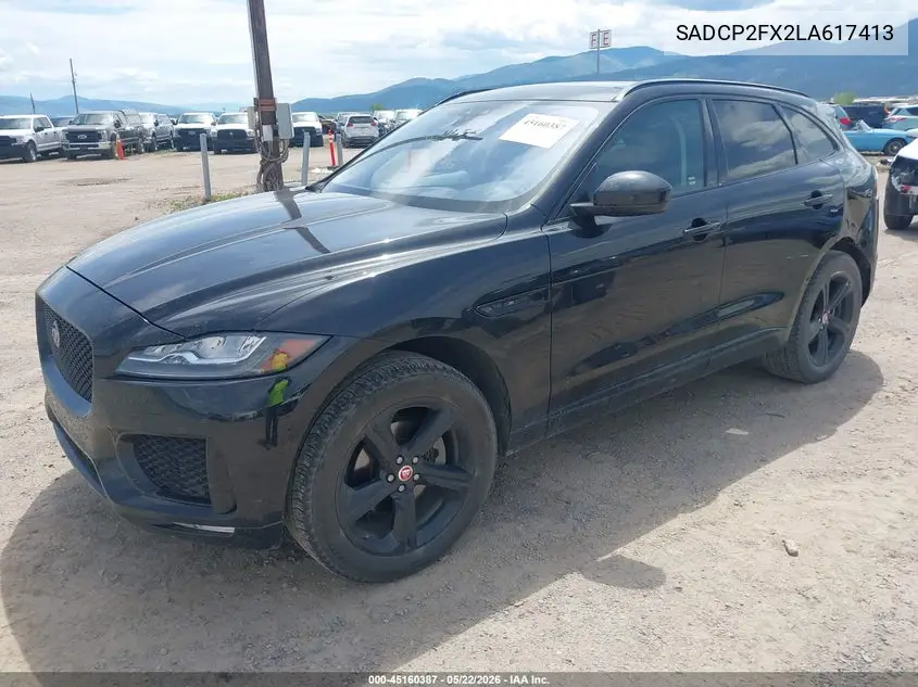 2020 Jaguar F-Pace Checkered Flag P250 Awd Automatic VIN: SADCP2FX2LA617413 Lot: 45160387