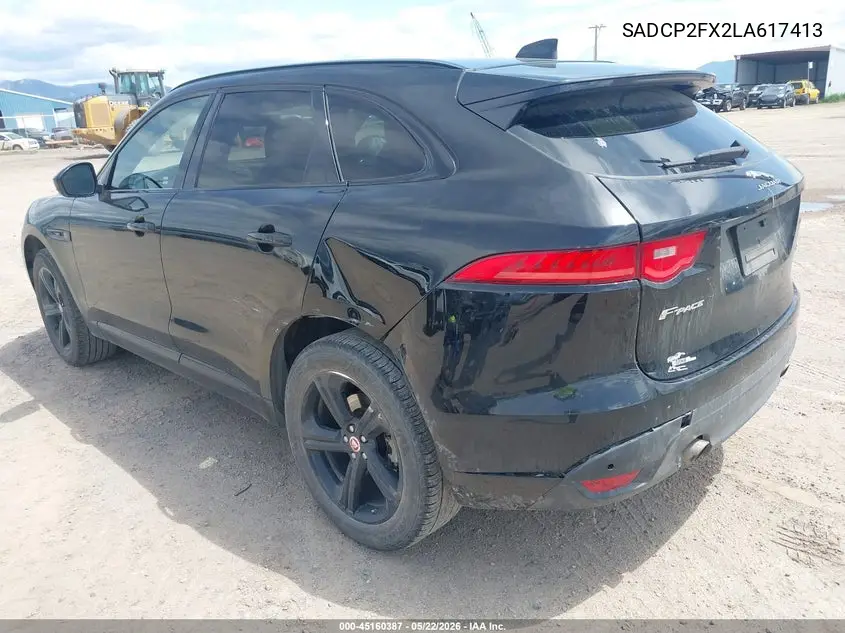 2020 Jaguar F-Pace Checkered Flag P250 Awd Automatic VIN: SADCP2FX2LA617413 Lot: 45160387