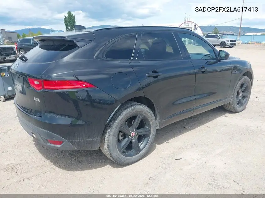 2020 Jaguar F-Pace Checkered Flag P250 Awd Automatic VIN: SADCP2FX2LA617413 Lot: 45160387