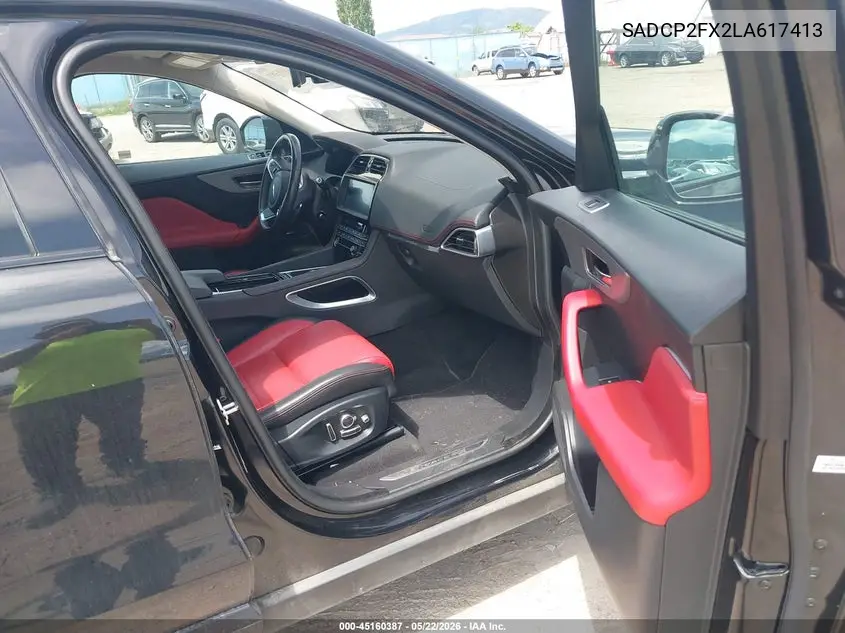 2020 Jaguar F-Pace Checkered Flag P250 Awd Automatic VIN: SADCP2FX2LA617413 Lot: 45160387