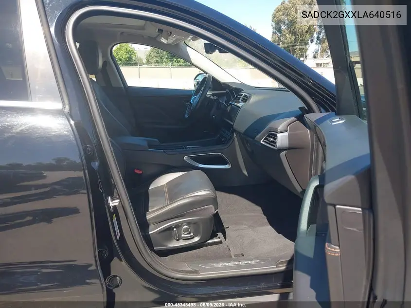 2020 Jaguar F-Pace Prestige P300 Awd Automatic VIN: SADCK2GXXLA640516 Lot: 45343498