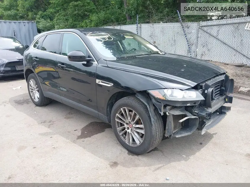 2020 Jaguar F-Pace Prestige P300 Awd Automatic VIN: SADCK2GX4LA640656 Lot: 45424329