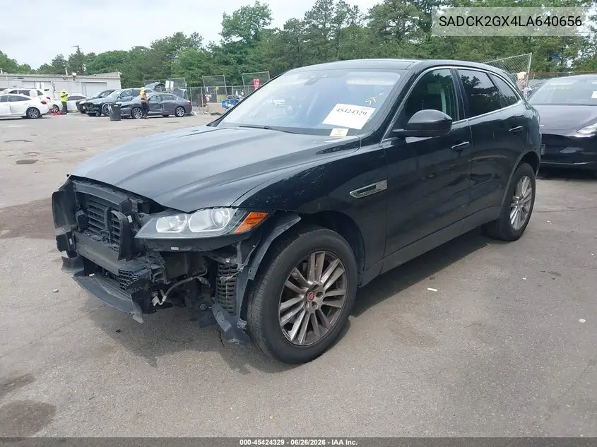 2020 Jaguar F-Pace Prestige P300 Awd Automatic VIN: SADCK2GX4LA640656 Lot: 45424329