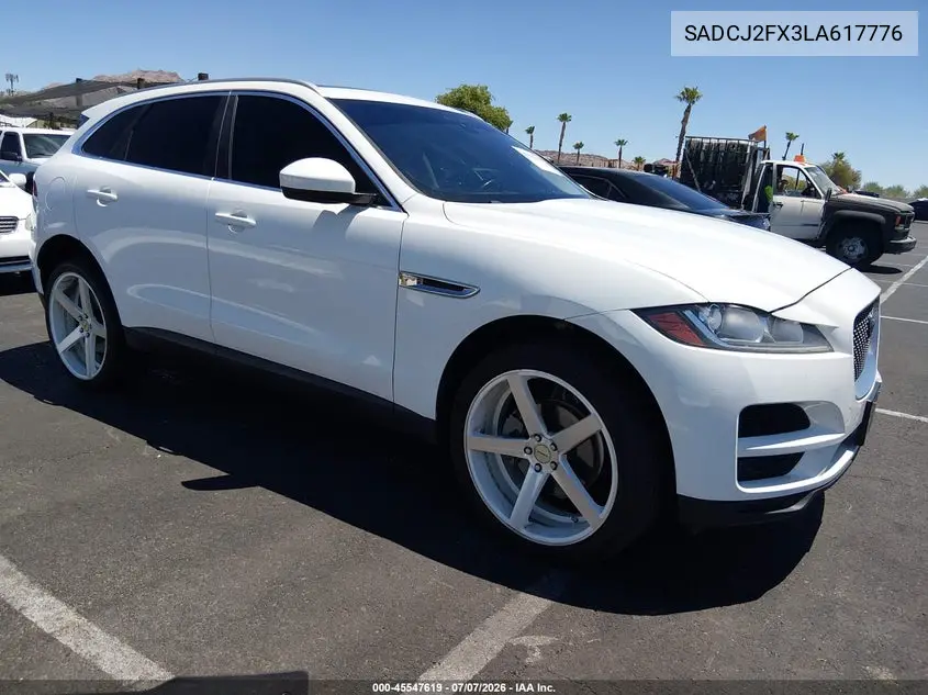 2020 Jaguar F-Pace Premium P250 Awd Automatic VIN: SADCJ2FX3LA617776 Lot: 45547619