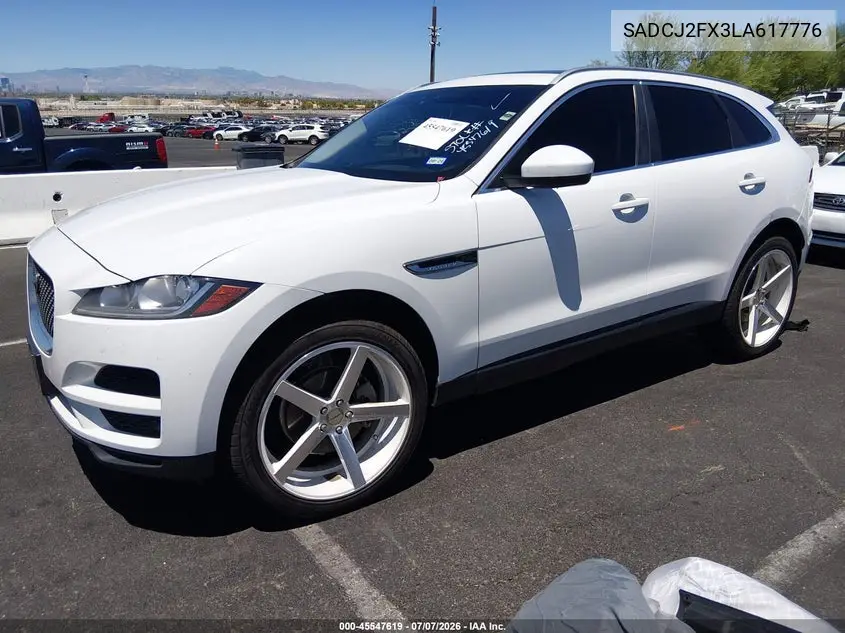 2020 Jaguar F-Pace Premium P250 Awd Automatic VIN: SADCJ2FX3LA617776 Lot: 45547619