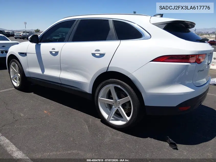 2020 Jaguar F-Pace Premium P250 Awd Automatic VIN: SADCJ2FX3LA617776 Lot: 45547619