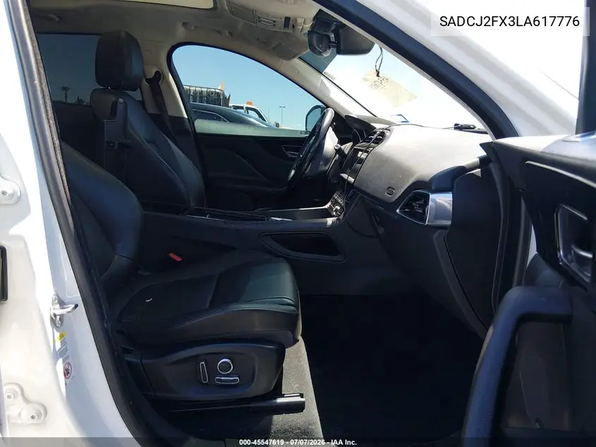 2020 Jaguar F-Pace Premium P250 Awd Automatic VIN: SADCJ2FX3LA617776 Lot: 45547619
