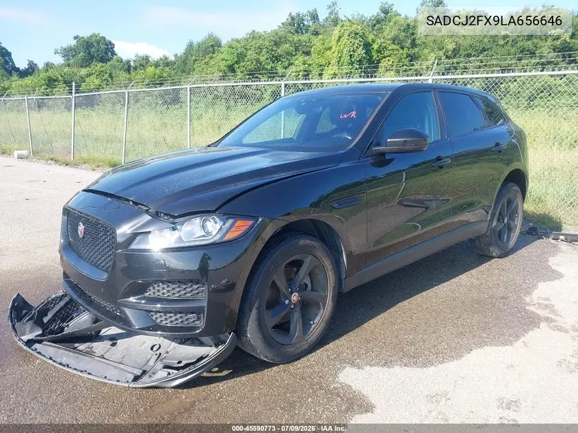 2020 Jaguar F-Pace Premium P250 Awd Automatic VIN: SADCJ2FX9LA656646 Lot: 45590773
