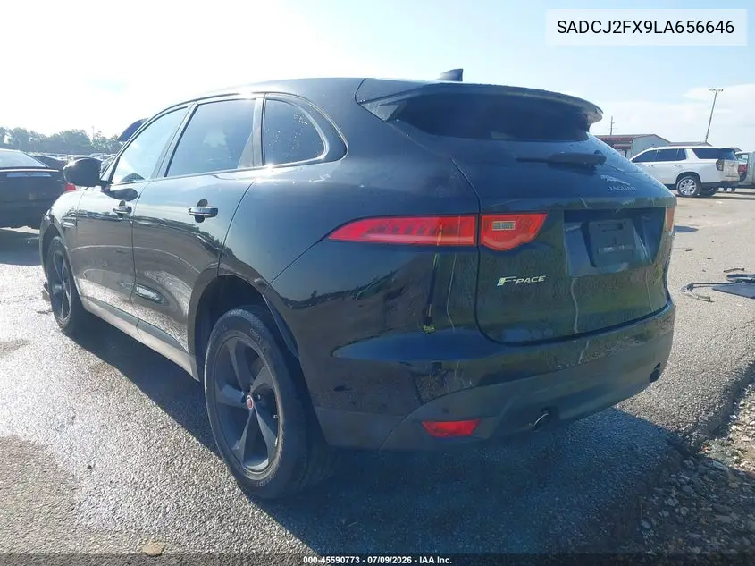 2020 Jaguar F-Pace Premium P250 Awd Automatic VIN: SADCJ2FX9LA656646 Lot: 45590773