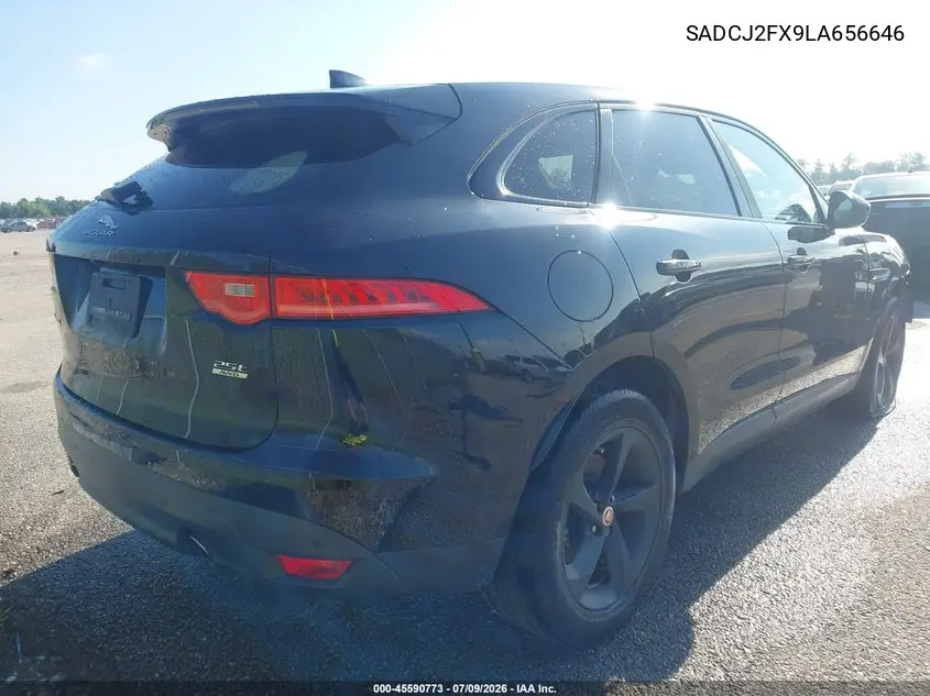 2020 Jaguar F-Pace Premium P250 Awd Automatic VIN: SADCJ2FX9LA656646 Lot: 45590773