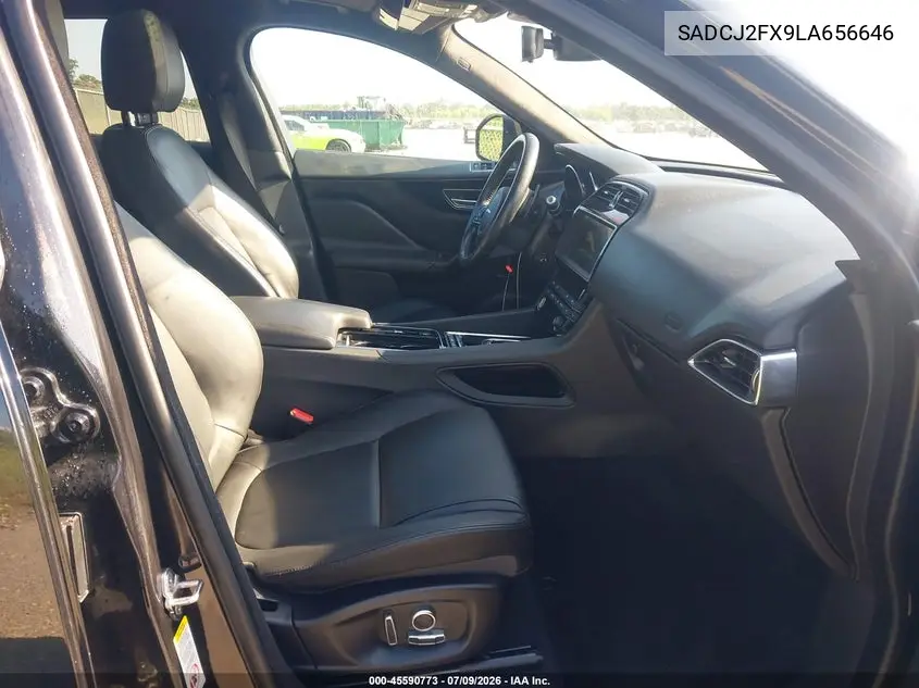 2020 Jaguar F-Pace Premium P250 Awd Automatic VIN: SADCJ2FX9LA656646 Lot: 45590773