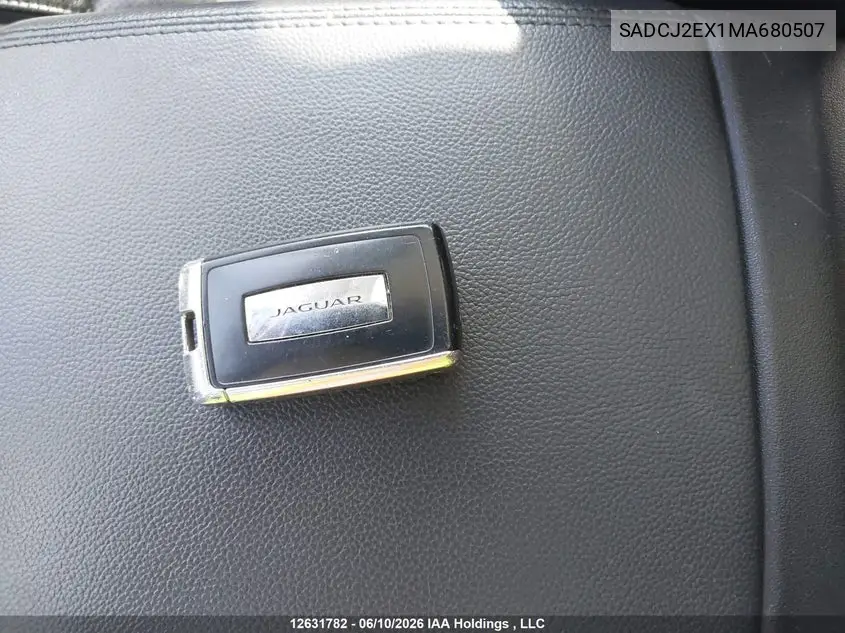 2021 Jaguar F-Pace S VIN: SADCJ2EX1MA680507 Lot: 12631782