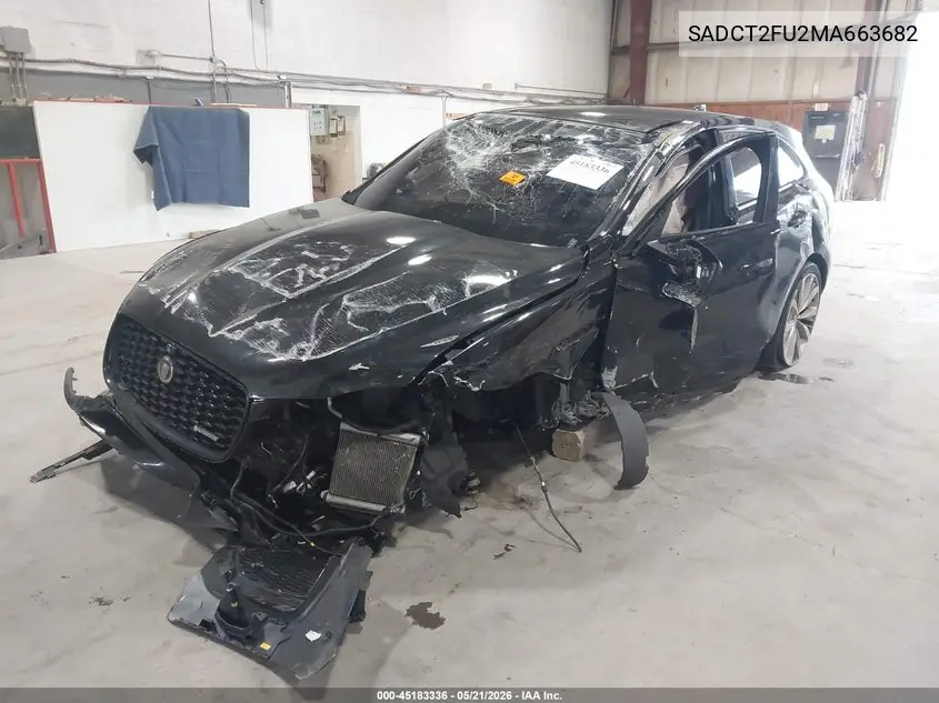 2021 Jaguar F-Pace R-Dynamic S P400 Awd Automatic VIN: SADCT2FU2MA663682 Lot: 45183336