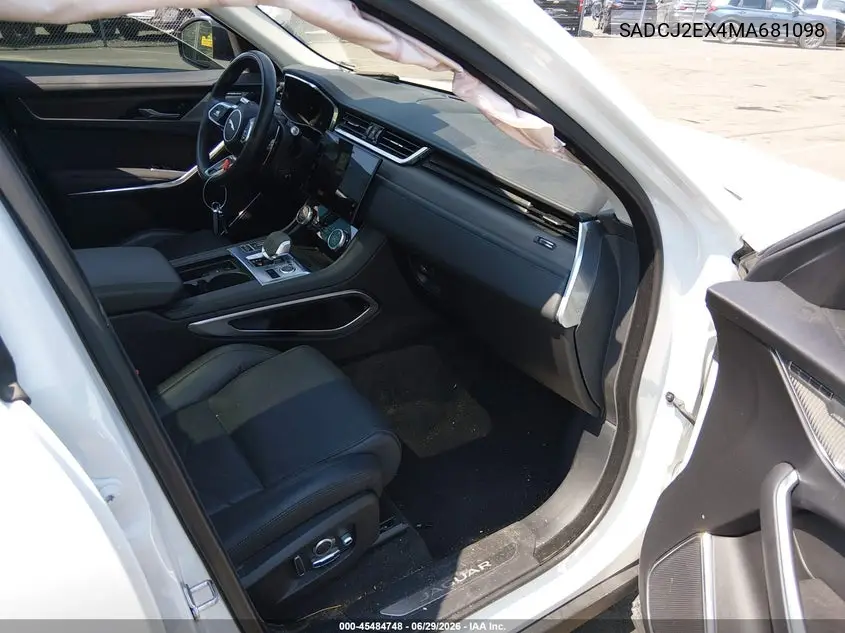 2021 Jaguar F-Pace S P250 Awd Automatic VIN: SADCJ2EX4MA681098 Lot: 45484748