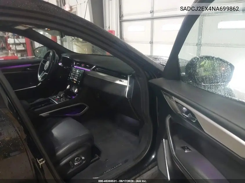 2022 Jaguar F-Pace S P250 Awd Automatic VIN: SADCJ2EX4NA699862 Lot: 45388531