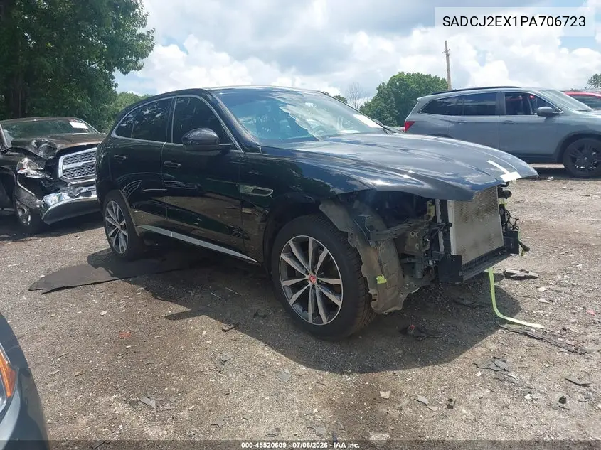 2023 Jaguar F-Pace S P250 Awd Automatic VIN: SADCJ2EX1PA706723 Lot: 45520609