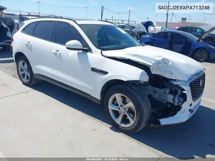 2023 Jaguar F-Pace S P250 Awd Automatic VIN: SADCJ2EXXPA713248 Lot: 45528357