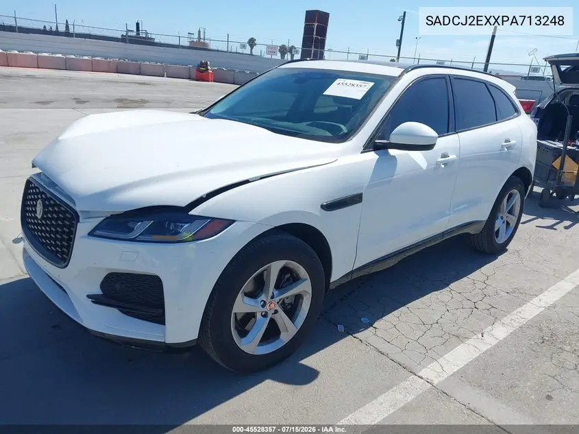2023 Jaguar F-Pace S P250 Awd Automatic VIN: SADCJ2EXXPA713248 Lot: 45528357
