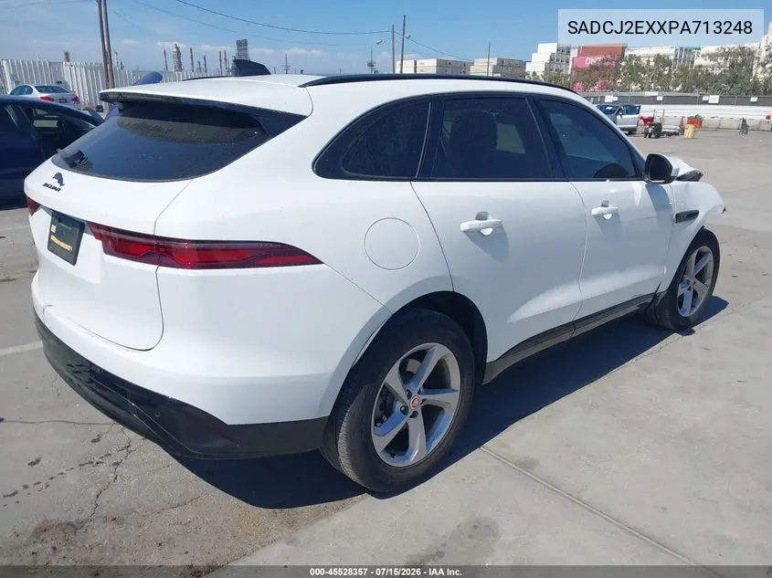2023 Jaguar F-Pace S P250 Awd Automatic VIN: SADCJ2EXXPA713248 Lot: 45528357