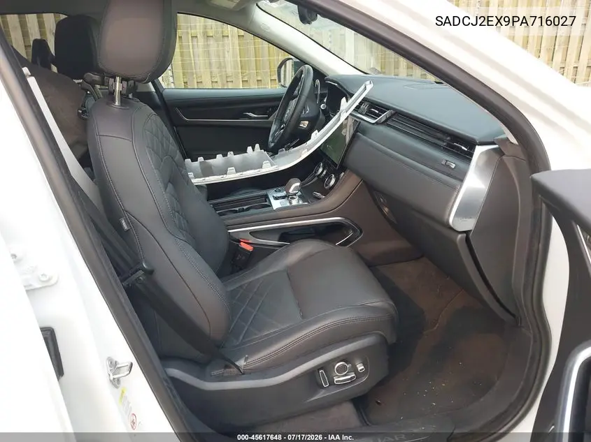 2023 Jaguar F-Pace S P250 Awd Automatic VIN: SADCJ2EX9PA716027 Lot: 45617648