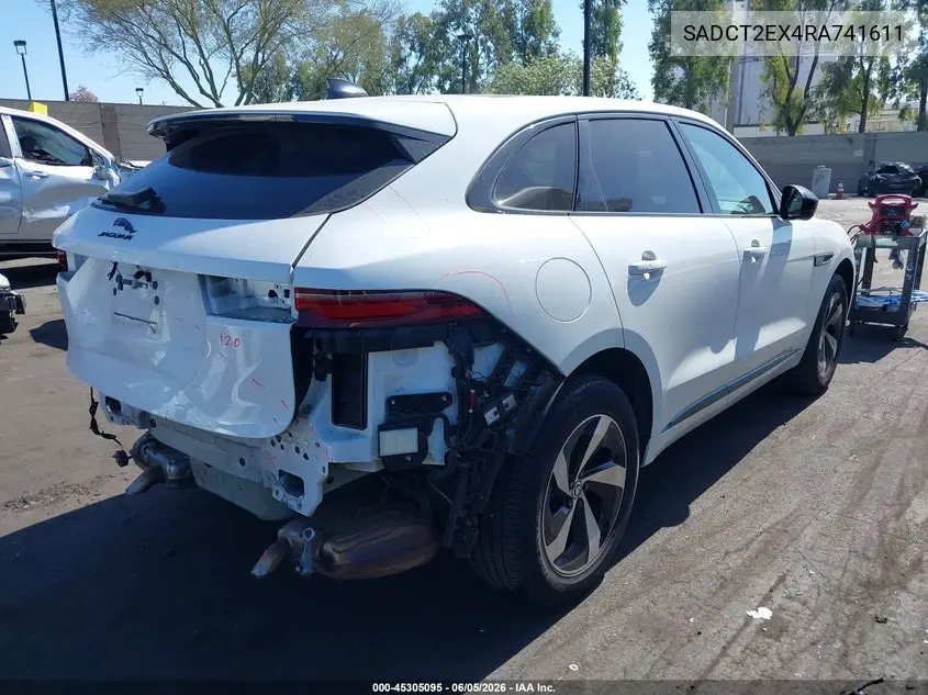 2024 Jaguar F-Pace R-Dynamic S P250 Awd Automatic VIN: SADCT2EX4RA741611 Lot: 45305095