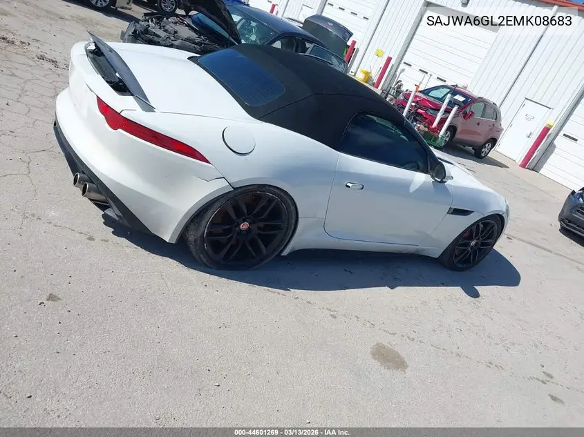 2014 Jaguar F-Type V8 S VIN: SAJWA6GL2EMK08683 Lot: 44601269
