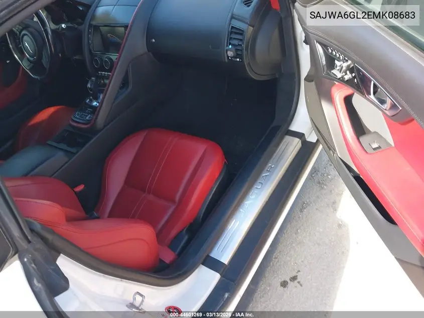 2014 Jaguar F-Type V8 S VIN: SAJWA6GL2EMK08683 Lot: 44601269