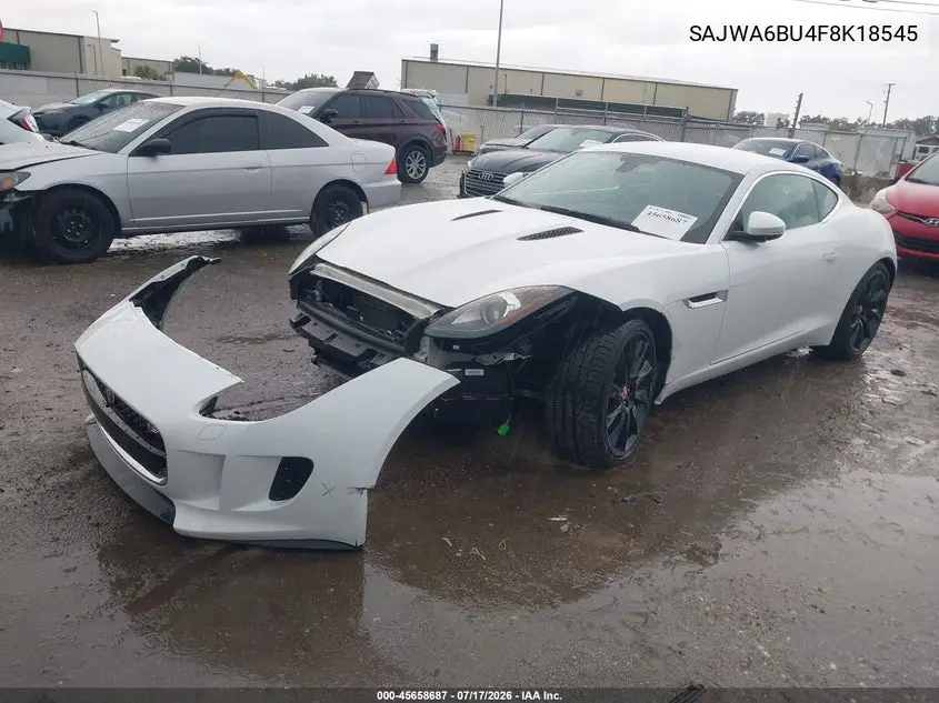 2015 Jaguar F-Type S VIN: SAJWA6BU4F8K18545 Lot: 45658687