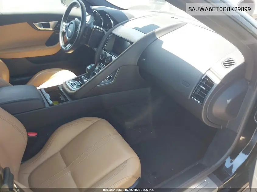 2016 Jaguar F-Type VIN: SAJWA6ET0G8K29899 Lot: 45618663