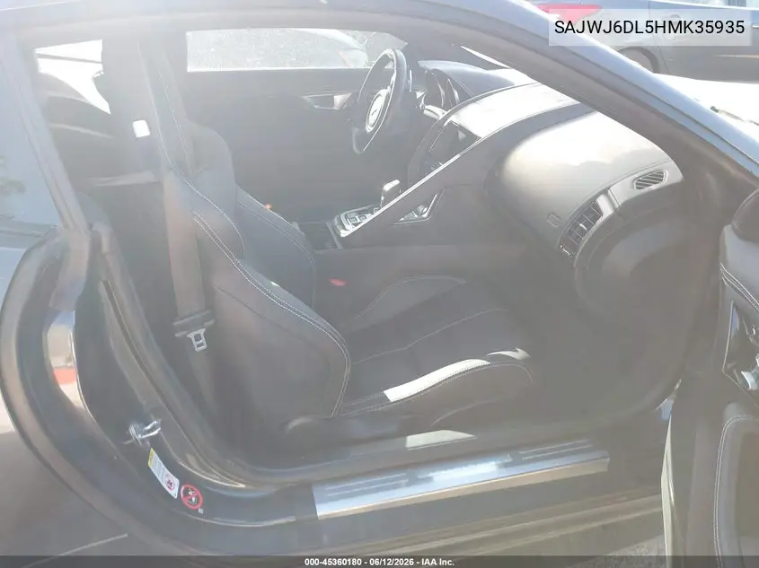 2017 Jaguar F-Type R VIN: SAJWJ6DL5HMK35935 Lot: 45360180