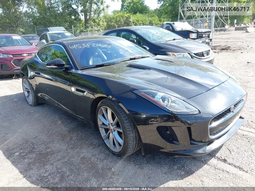 2017 Jaguar F-Type S/S British Design Edition VIN: SAJWA6BU0H8K46717 Lot: 45382406
