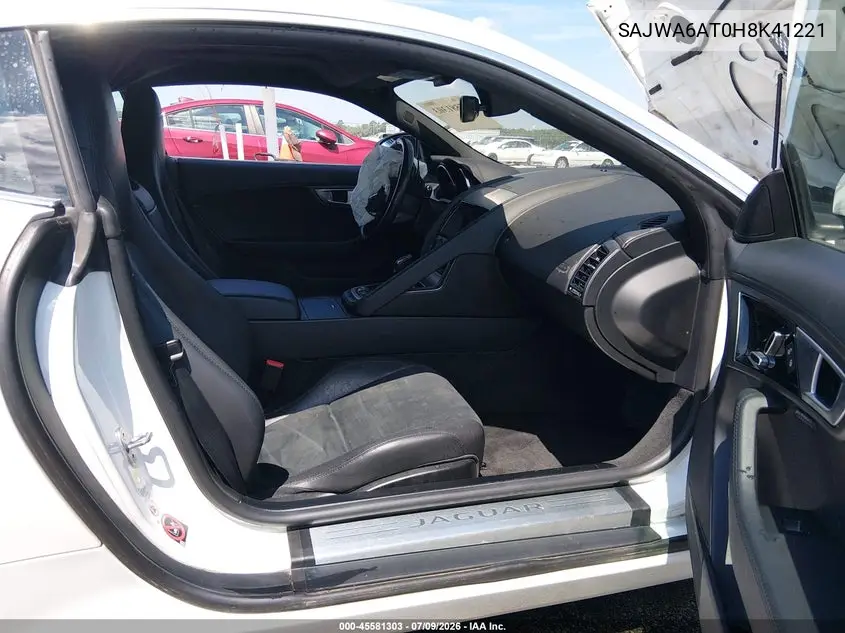 2017 Jaguar F-Type Premium VIN: SAJWA6AT0H8K41221 Lot: 45581303