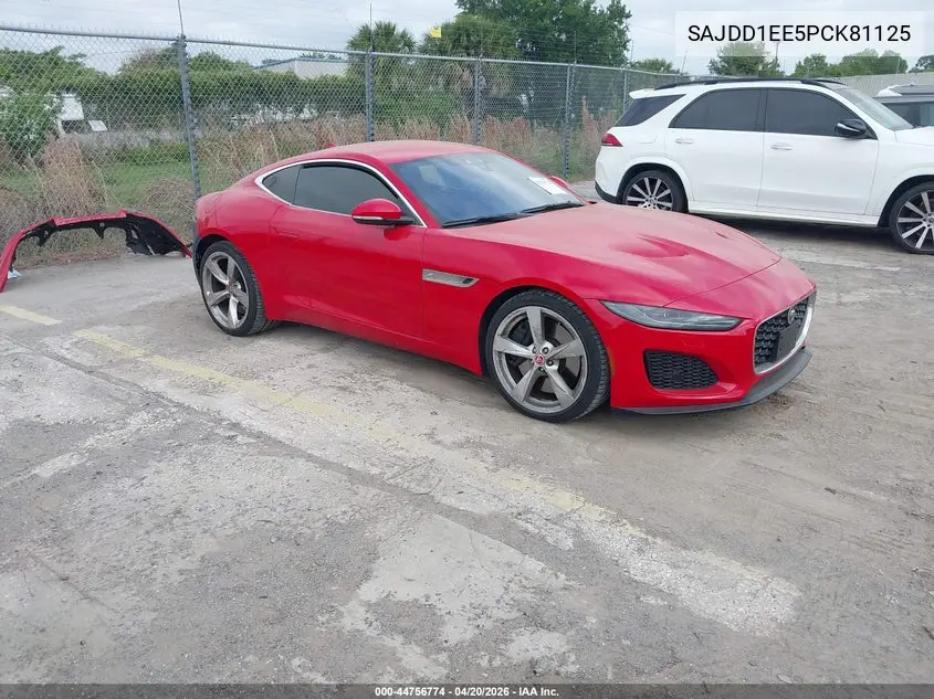 2023 Jaguar F-Type P450 Rwd Automatic VIN: SAJDD1EE5PCK81125 Lot: 44756774