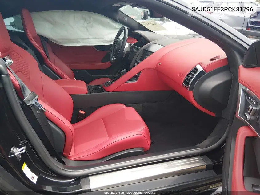 2023 Jaguar F-Type R Awd Automatic VIN: SAJD51FE3PCK81796 Lot: 45257430