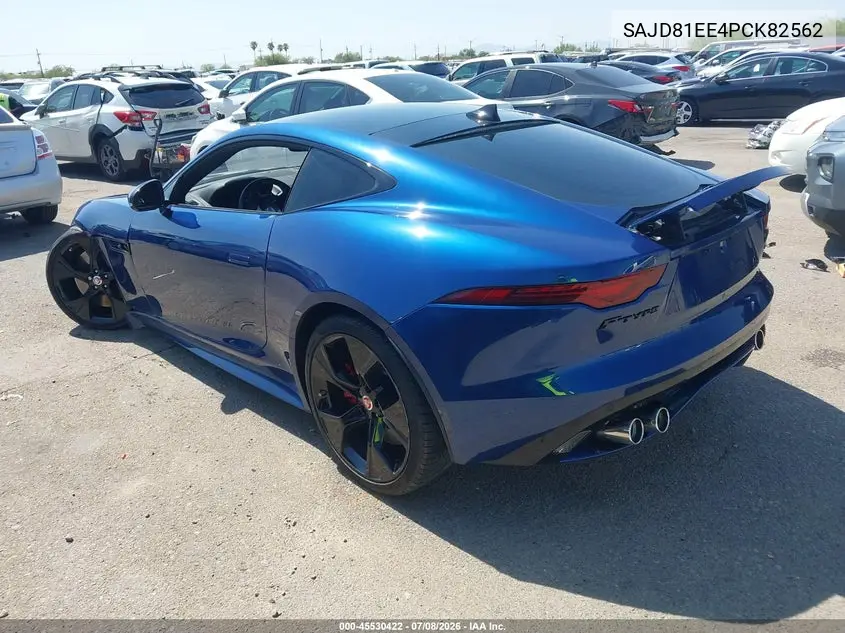 2023 Jaguar F-Type P450 R-Dynamic Awd Automatic VIN: SAJD81EE4PCK82562 Lot: 45530422