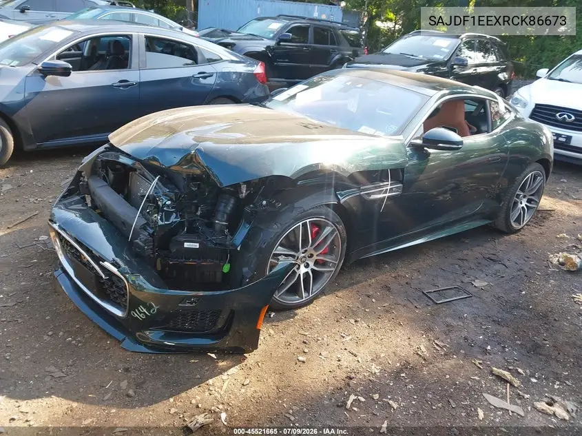 2024 Jaguar F-Type P450 R-Dynamic Rwd Automatic VIN: SAJDF1EEXRCK86673 Lot: 45521665