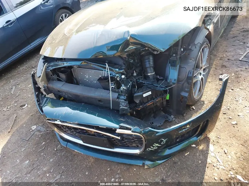 2024 Jaguar F-Type P450 R-Dynamic Rwd Automatic VIN: SAJDF1EEXRCK86673 Lot: 45521665