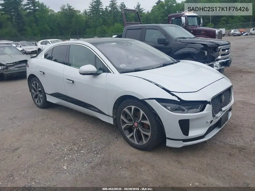 2019 Jaguar I-Pace Se VIN: SADHC2S17K1F76426 Lot: 45225020