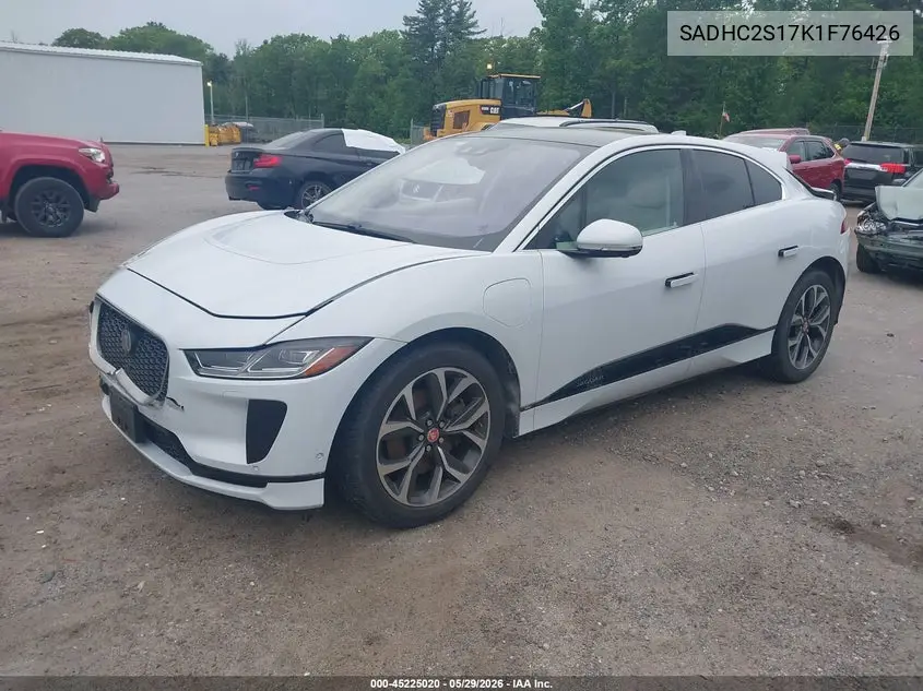 2019 Jaguar I-Pace Se VIN: SADHC2S17K1F76426 Lot: 45225020