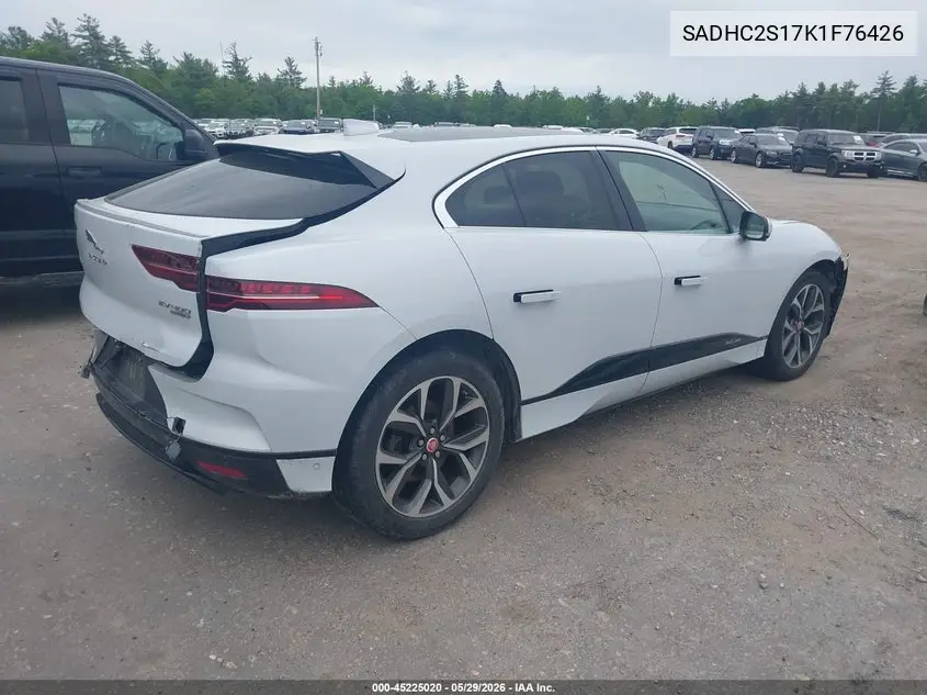 2019 Jaguar I-Pace Se VIN: SADHC2S17K1F76426 Lot: 45225020