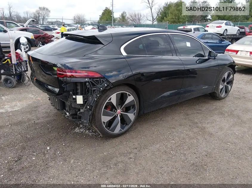 2020 Jaguar I-Pace Hse Ev400 Awd Automatic VIN: SADHD2S10L1F79862 Lot: 44556332
