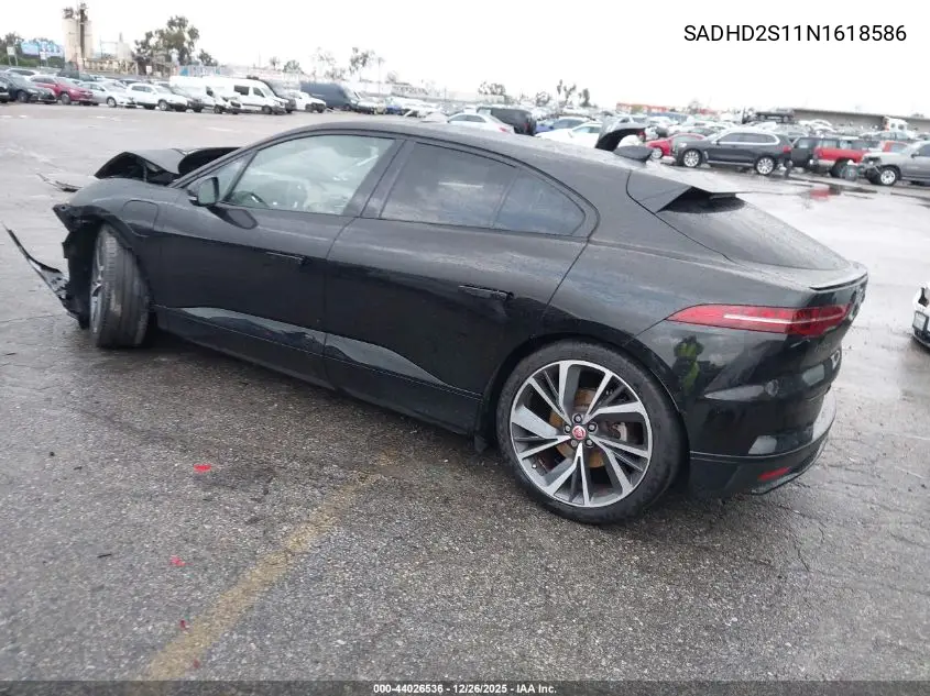 2022 Jaguar I-Pace Hse Ev400 Awd Automatic VIN: SADHD2S11N1618586 Lot: 44026536