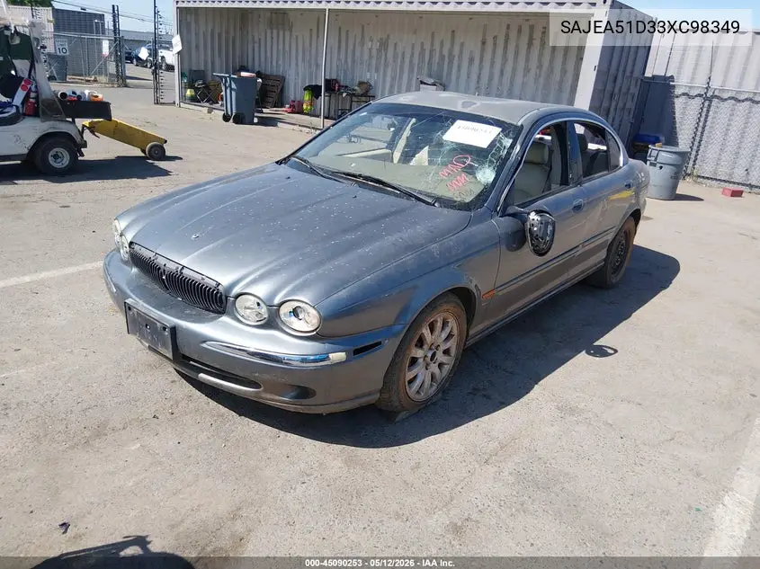 2003 Jaguar X-Type 2.5 VIN: SAJEA51D33XC98349 Lot: 45090253