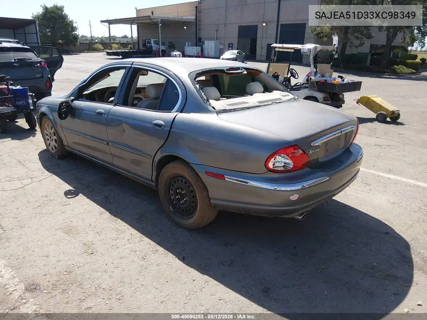 2003 Jaguar X-Type 2.5 VIN: SAJEA51D33XC98349 Lot: 45090253