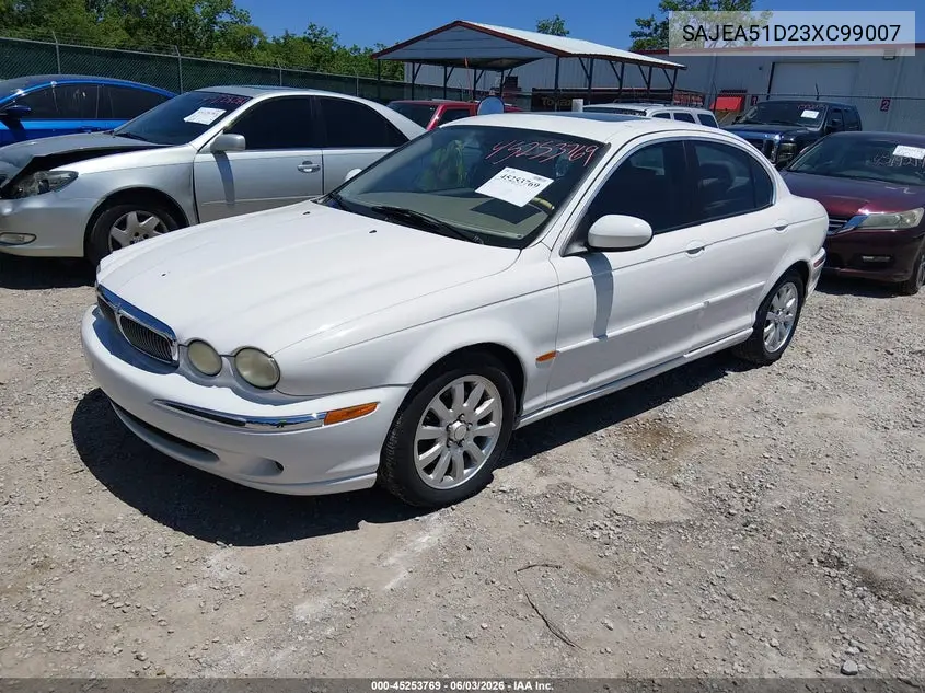 2003 Jaguar X-Type 2.5 VIN: SAJEA51D23XC99007 Lot: 45253769