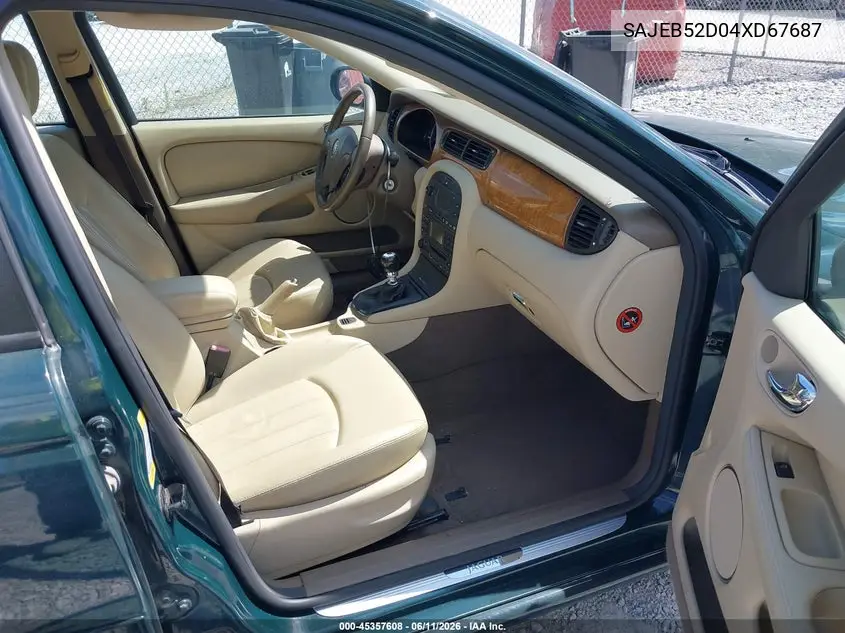 2004 Jaguar X-Type 2.5 VIN: SAJEB52D04XD67687 Lot: 45357608