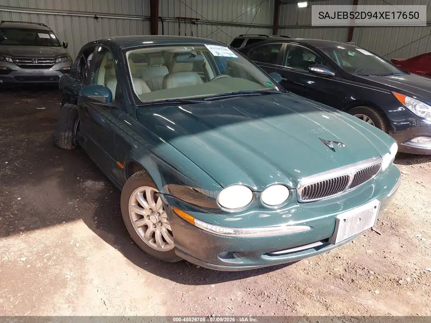 2004 Jaguar X-Type 2.5 VIN: SAJEB52D94XE17650 Lot: 45526708