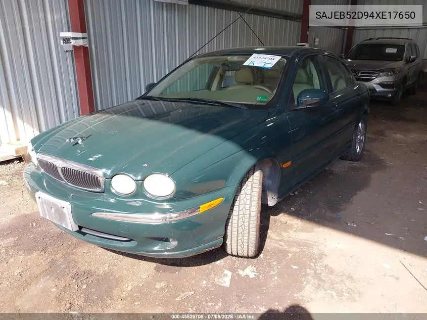 2004 Jaguar X-Type 2.5 VIN: SAJEB52D94XE17650 Lot: 45526708