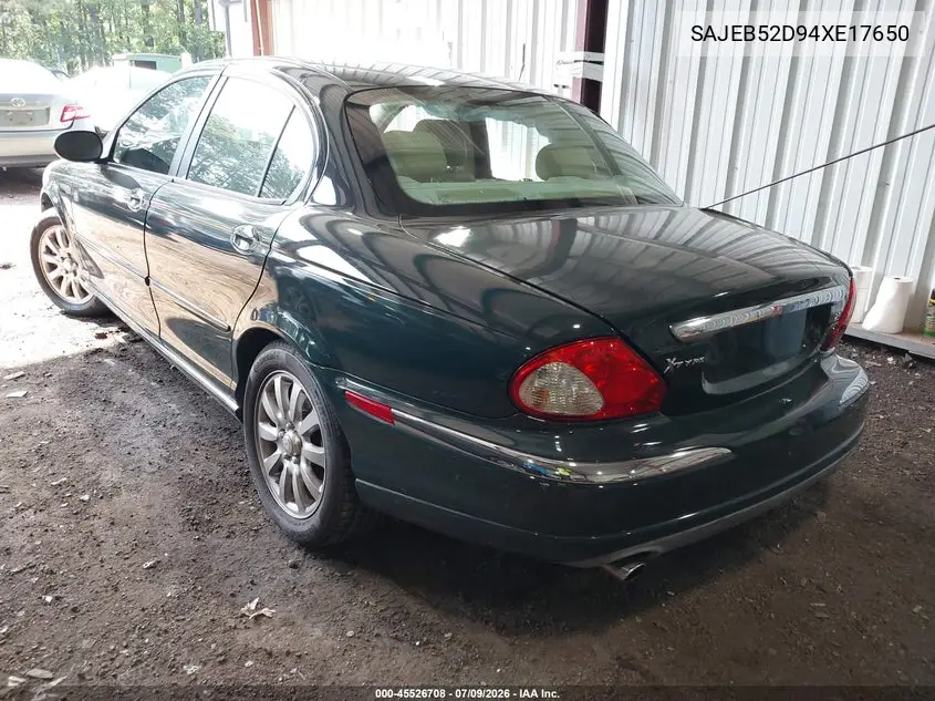 2004 Jaguar X-Type 2.5 VIN: SAJEB52D94XE17650 Lot: 45526708