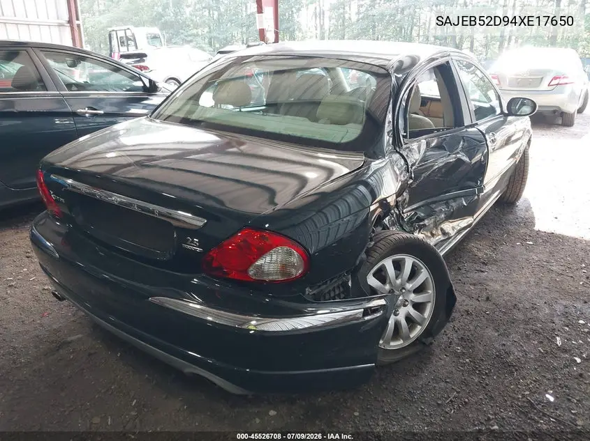 2004 Jaguar X-Type 2.5 VIN: SAJEB52D94XE17650 Lot: 45526708